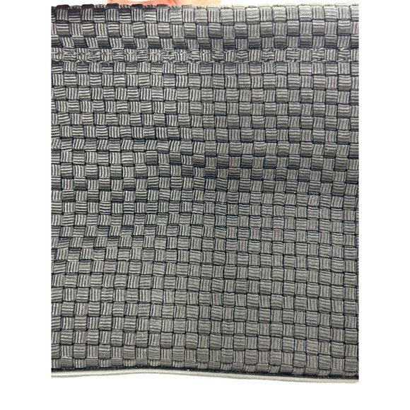 The Sak Women’s Black Purse Fabric Weave Faux Leather Rectangle Snap Pockets - Picture 5 of 17